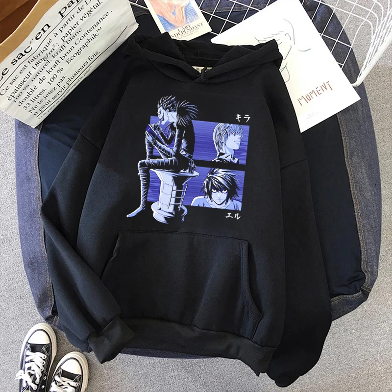 Oversized hoodie Death Note Kawaii dropshipping harajuku y2k Top undefined kpop Long sleeve kawaii clothes Women's sweatshirt
Oversized hoodie Death Note Kawaii dropshipping harajuku y2k Top undefined kpop Long sleeve kawaii clothes Women's sweatshirt