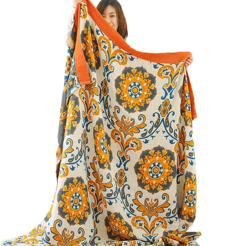 Bohemia Cotton Totem Living Room Toweling coverlet Travel Breathable Chic Large Throw Blanket High quality Nap Sofa Cover
Bohemia Cotton Totem Living Room Toweling coverlet Travel Breathable Chic Large Throw Blanket High quality Nap Sofa Cover