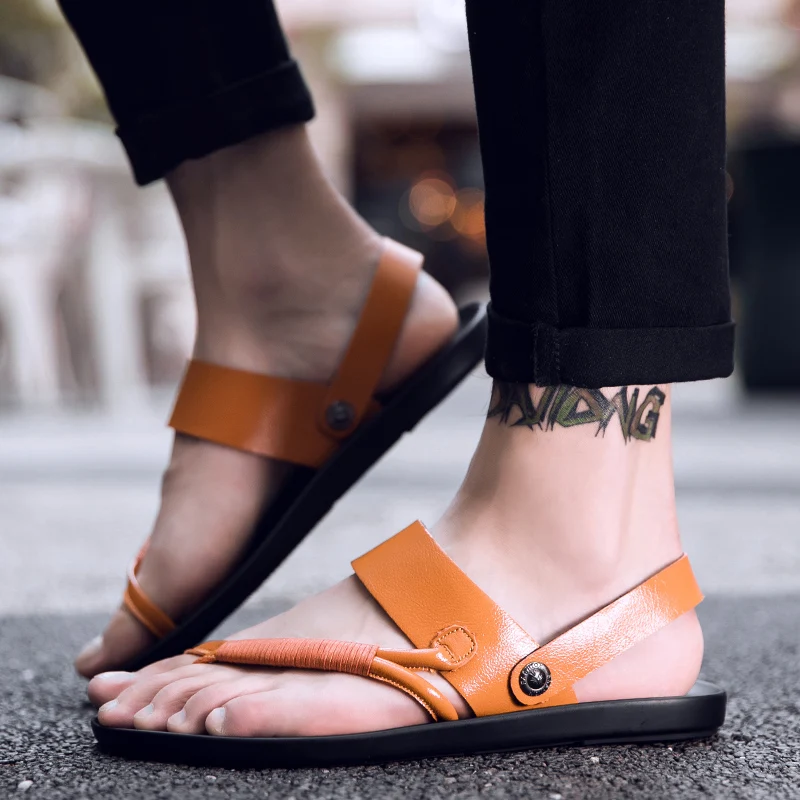 Sandals Outdoor Sandalias Men De Verano Para Hombre Sandale Homme Sandals Leather Genuine Sandalet Erkek Summer Shoes Beach
Sandals Outdoor Sandalias Men De Verano Para Hombre Sandale Homme Sandals Leather Genuine Sandalet Erkek Summer Shoes Beach