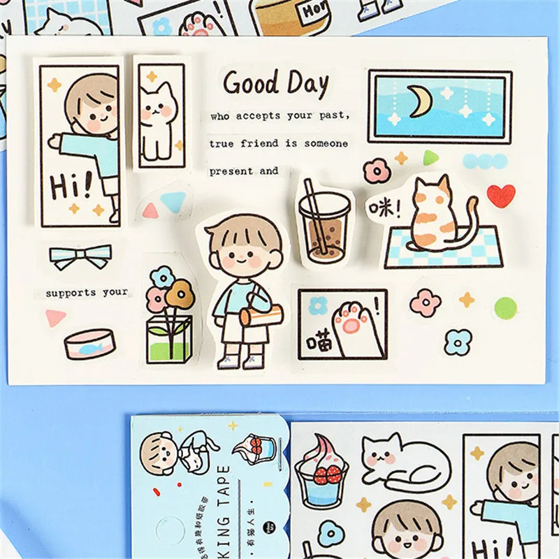 Cartoon Character Animals Washi Tape Scrapbooking DIY Stickers Creative Japanese Stationery Kawaii Masking Tapes 35cm x 6cm 1 PC 
Cartoon Character Animals Washi Tape Scrapbooking DIY Stickers Creative Japanese Stationery Kawaii Masking Tapes 35cm x 6cm 1 PC