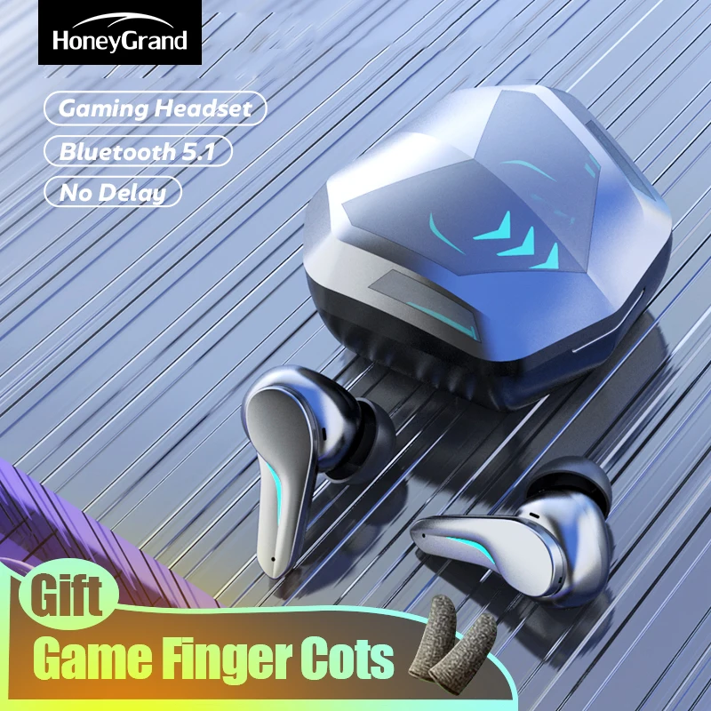 HoneyGrand Gaming Earbuds Low Latency TWS Headsets Headphone Sound Positioning Wireless Earphone Noise Cancelling Sport Earbuds
HoneyGrand Gaming Earbuds Low Latency TWS Headsets Headphone Sound Positioning Wireless Earphone Noise Cancelling Sport Earbuds