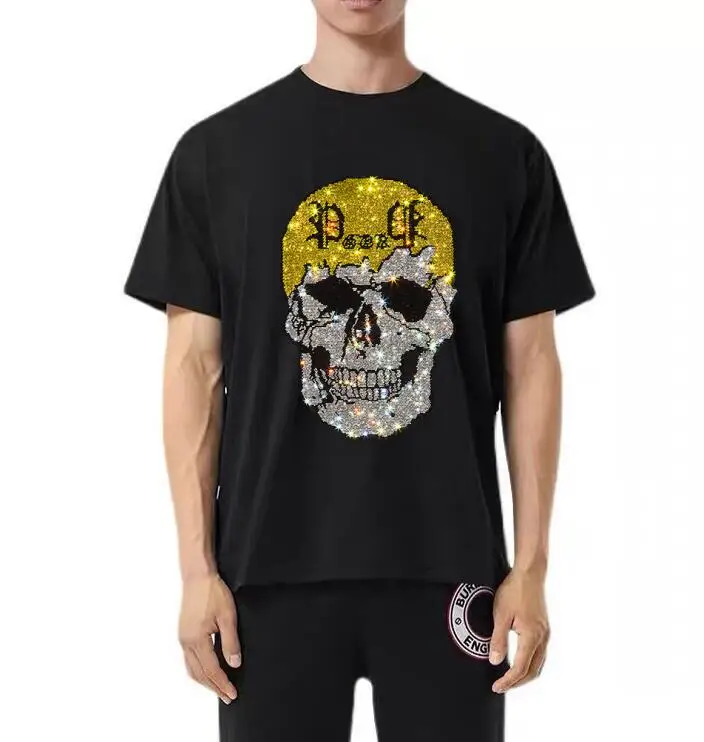 Men tShirt short Sleeve Solid Color Casual Tops tees Fashion Streetwear Fitness Diamond stone designer tshirt M-5XL
Men tShirt short Sleeve Solid Color Casual Tops tees Fashion Streetwear Fitness Diamond stone designer tshirt M-5XL