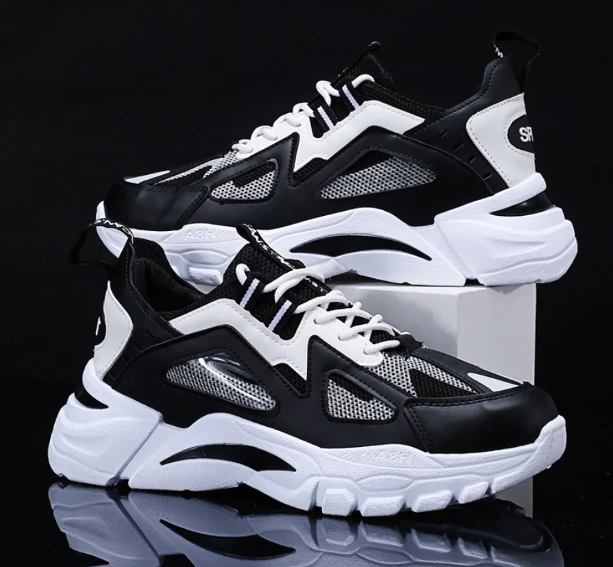 High Quality Hot Sale Men's Fashion Sneakers Non-Slip Thick Bottom Platform Casual Shoes Comfortable Outdoor Shoes
High Quality Hot Sale Men's Fashion Sneakers Non-Slip Thick Bottom Platform Casual Shoes Comfortable Outdoor Shoes