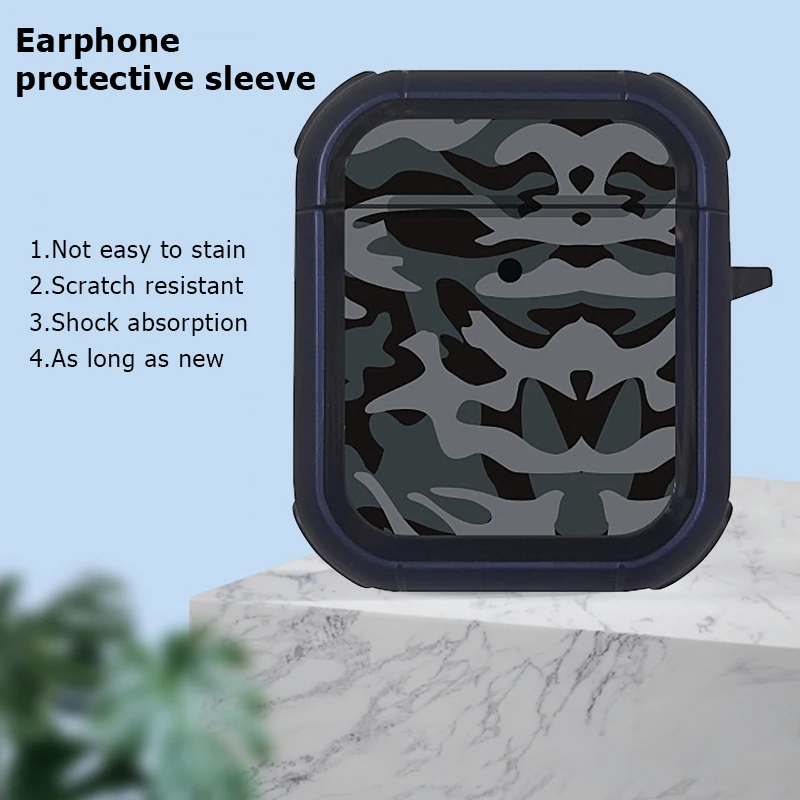 Case for Airpods 2 1 Cover Luxury Protective Earphone Cover Case for Apple airpods 2nd pro Air pods Shockproof Sleeve With Hook
Case for Airpods 2 1 Cover Luxury Protective Earphone Cover Case for Apple airpods 2nd pro Air pods Shockproof Sleeve With Hook