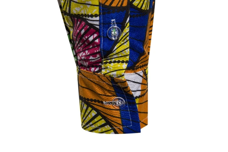 Fashion Totem Print African Shirt Men Casual Cotton Linen Blends Shirts
Fashion Totem Print African Shirt Men Casual Cotton Linen Blends Shirts