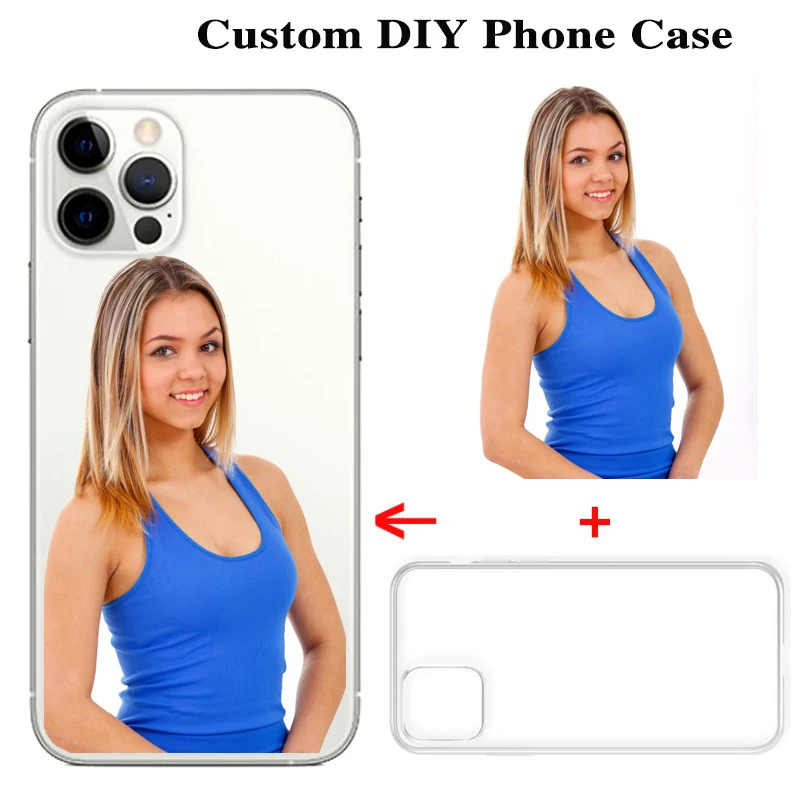 Photo Custom Phone Case For iPhone 5s 6s 13 7 8 Plus 12 Mini 11 Pro Max XS XR X SE 2020 Soft Silicone Cover
Photo Custom Phone Case For iPhone 5s 6s 13 7 8 Plus 12 Mini 11 Pro Max XS XR X SE 2020 Soft Silicone Cover