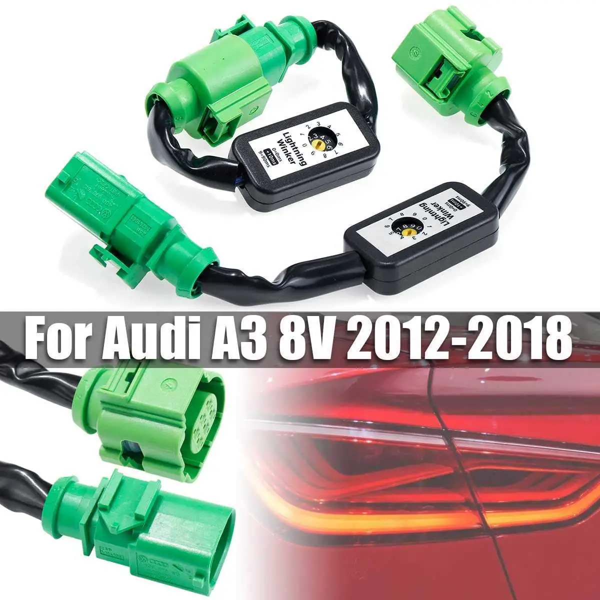 Car Dynamic Turn Signal LED Taillight Add-on Module Wire Indicator Left&Right Tail Light For Audi A3 8V 2013-2018 car
Car Dynamic Turn Signal LED Taillight Add-on Module Wire Indicator Left&Right Tail Light For Audi A3 8V 2013-2018 car