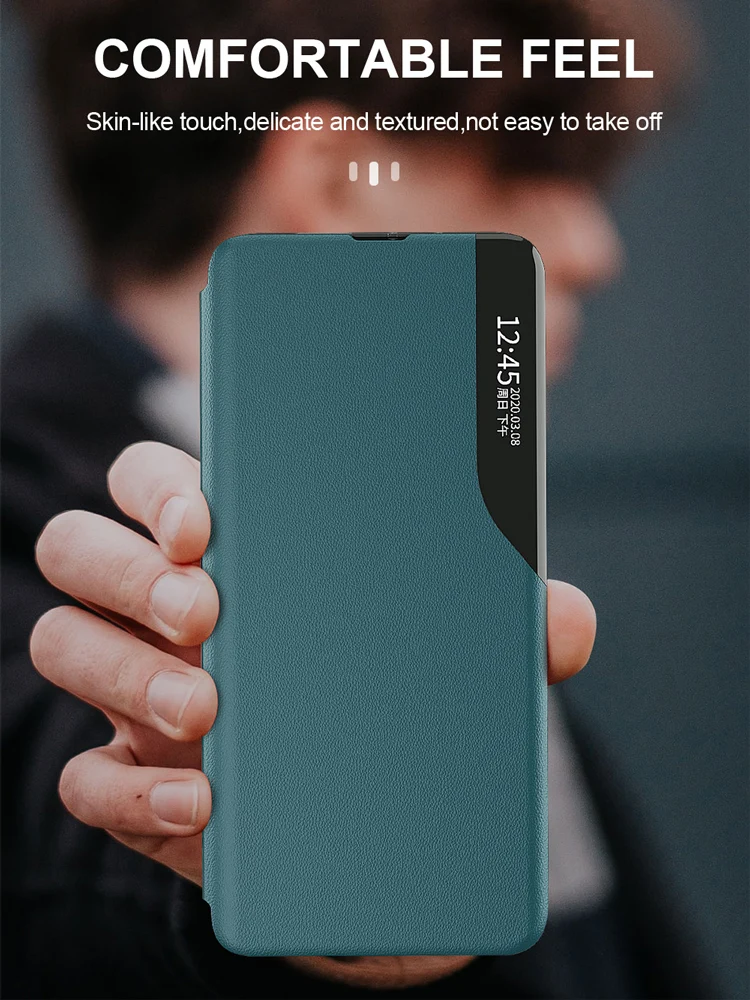 GRMA Mirror Smart View PU Leather Flip Cover For Samsung Galaxy Note 20 Ultra Note 8 9 10 Plus Lite Magnetic Window Phone Case
GRMA Mirror Smart View PU Leather Flip Cover For Samsung Galaxy Note 20 Ultra Note 8 9 10 Plus Lite Magnetic Window Phone Case