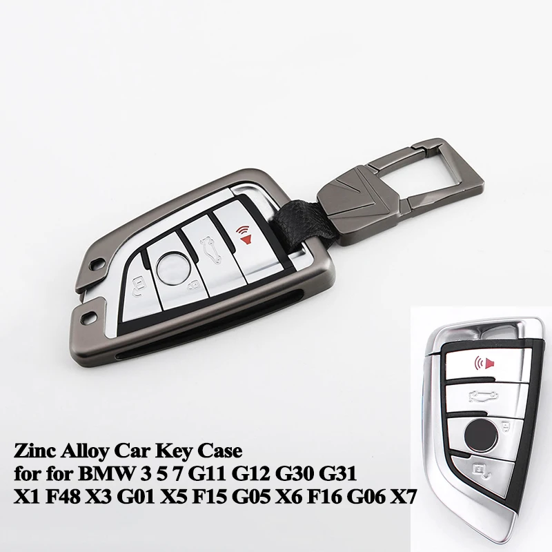 1pc Zinc Alloy Car Styling Key Case Cover Shell Accessories for BMW 3 5 7 G30 G31 G11 G12 X1 F48 X3 G01 X5 F15 G05 X6 F16 G06 X7
1pc Zinc Alloy Car Styling Key Case Cover Shell Accessories for BMW 3 5 7 G30 G31 G11 G12 X1 F48 X3 G01 X5 F15 G05 X6 F16 G06 X7