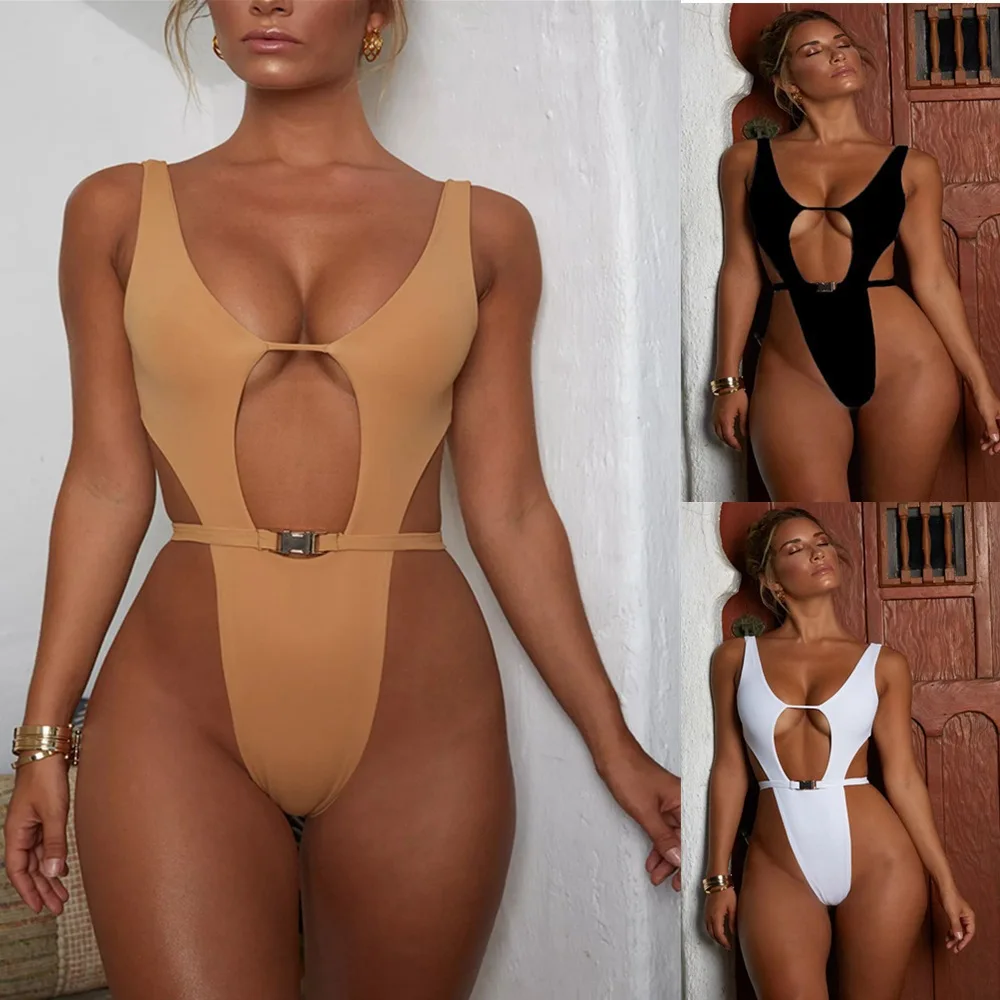 High Leg Cut Swimsuit Micro One Piece Swimwear Bandage Thong Swimsuits Monokini Belt Swimming Suit For Women Strappy Swimwear
High Leg Cut Swimsuit Micro One Piece Swimwear Bandage Thong Swimsuits Monokini Belt Swimming Suit For Women Strappy Swimwear
