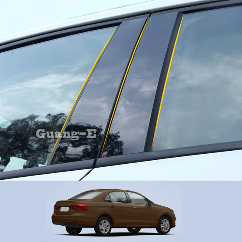 For Volkswagen VW Jetta 2013-2019 Car PC Material Pillar Post Cover Door Trim Window Piano Black Molding Sticker Plate
For Volkswagen VW Jetta 2013-2019 Car PC Material Pillar Post Cover Door Trim Window Piano Black Molding Sticker Plate