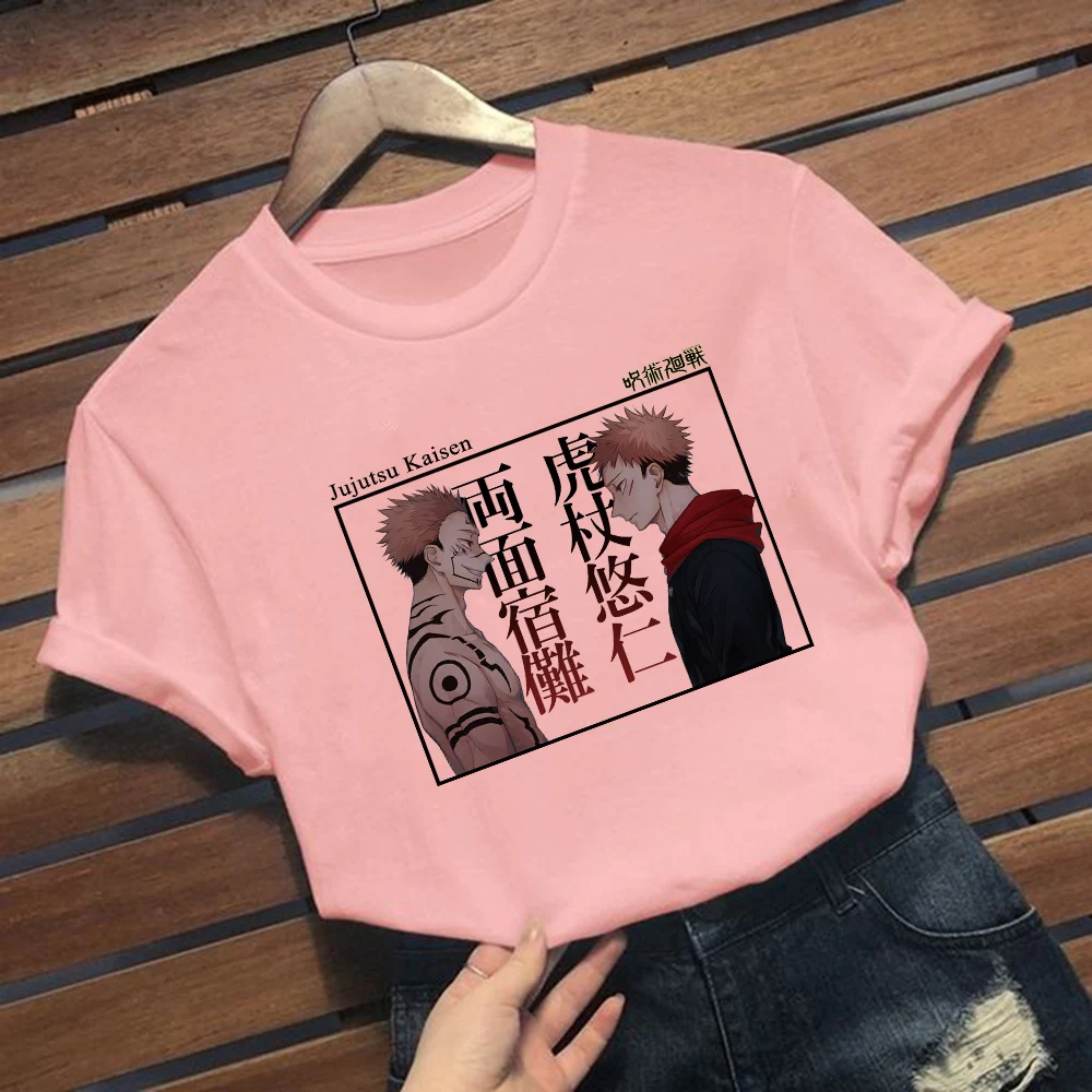 New Japanese Anime Jujutsu Kaisen T Shirt Funny Cartoon Itadori Yuji Tees Men/Women Causal Harajuku Tee Tops Unisex
New Japanese Anime Jujutsu Kaisen T Shirt Funny Cartoon Itadori Yuji Tees Men/Women Causal Harajuku Tee Tops Unisex
