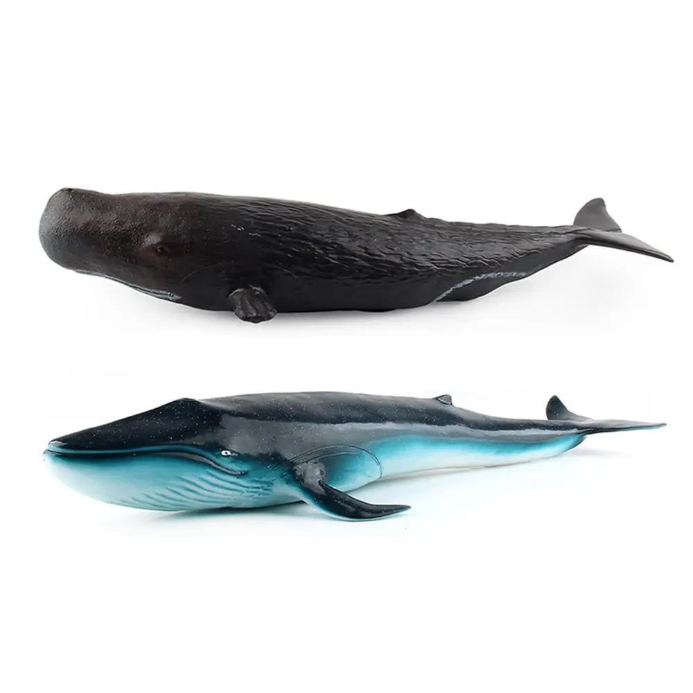 Lifelike Sea Life Sperm Whale Realistic Hand-Painted Toy Figurine Model Children Birthday Gifts | Игрушки и хобби