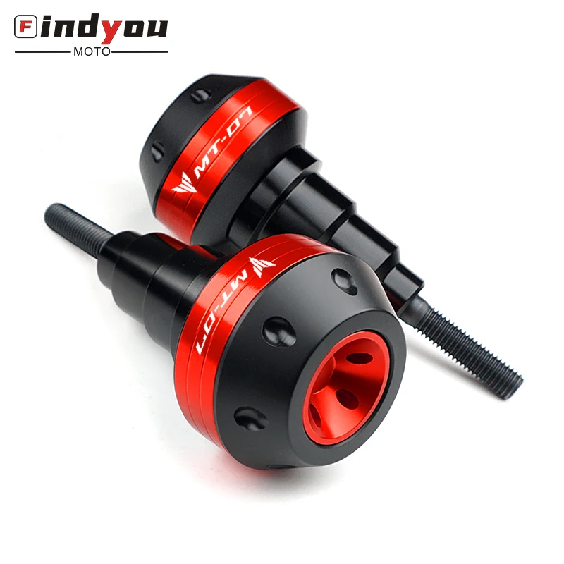 1 пара ползунок с рамой ЧПУ для Yamaha MT07 MT 07 2015 2016 2017 2018 2019|Накладки и декоративные