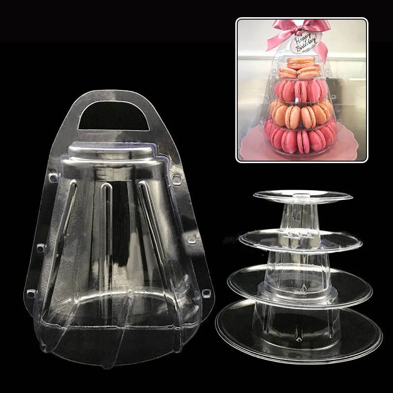 4 Layer Macarons Display Tower Acrylic + Plastic Macaron Tower Stand Fondant Cake Stand Wedding Cake Decorating Tool
4 Layer Macarons Display Tower Acrylic + Plastic Macaron Tower Stand Fondant Cake Stand Wedding Cake Decorating Tool