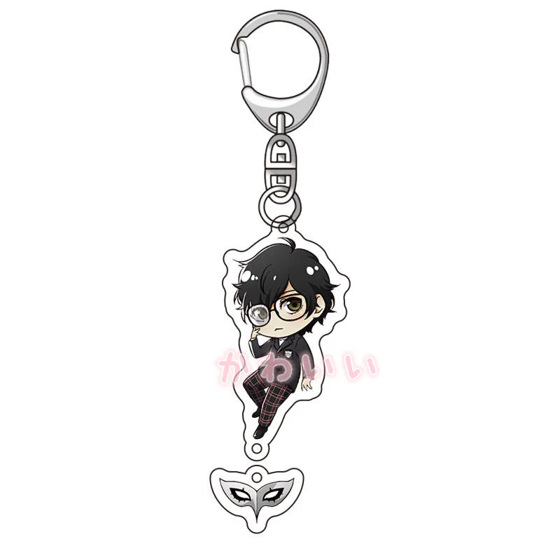 Двусторонний акриловый брелок-подвеска Persona 5, 1 шт.
Двусторонний акриловый брелок-подвеска Persona 5, 1 шт.