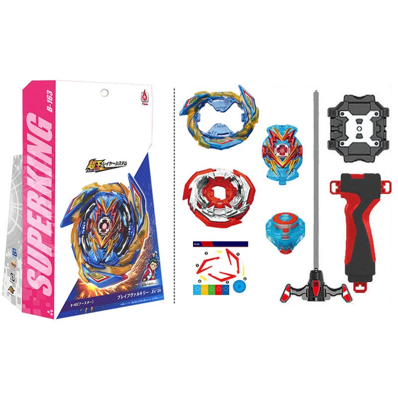 Super King Balblade Burst GT Series with Two-way Launcher and Handle Assemble Alloy Toys for Children
Super King Balblade Burst GT Series with Two-way Launcher and Handle Assemble Alloy Toys for Children