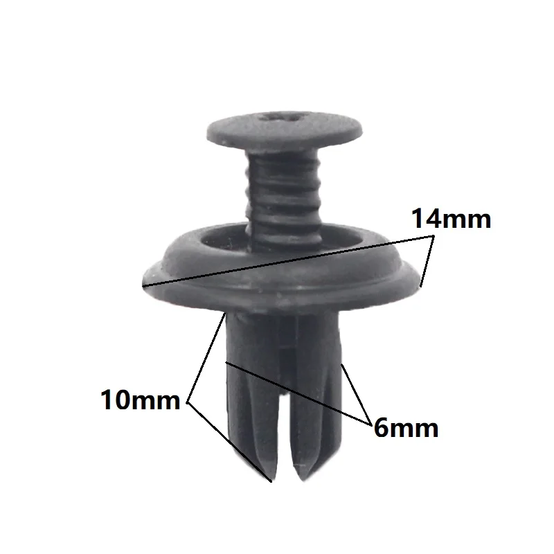 Зажим для фиксатора двигателя автомобиля, 6/6,5/7/8 мм, 50 шт.
Зажим для фиксатора двигателя автомобиля, 6/6,5/7/8 мм, 50 шт.