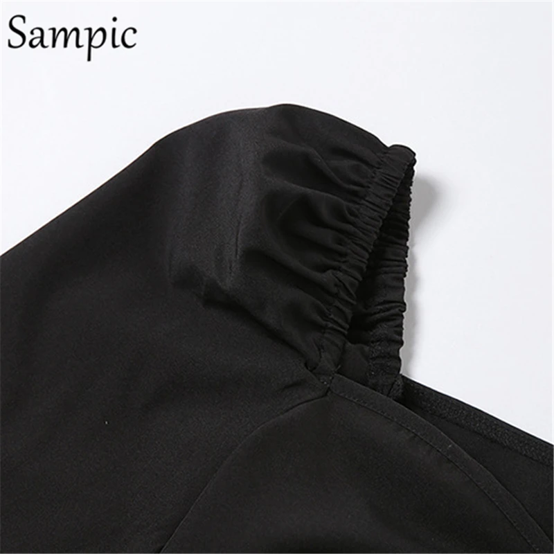 Sampic Winter Square Collar Sexy Black Long Flare Sleeve Women Stain Blouse Tops Ladies Basic Skinny Blouse Shirt Autumn 2020
Sampic Winter Square Collar Sexy Black Long Flare Sleeve Women Stain Blouse Tops Ladies Basic Skinny Blouse Shirt Autumn 2020