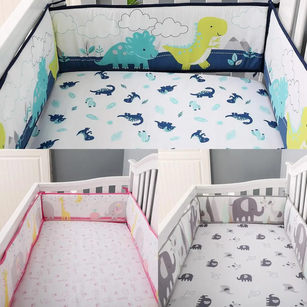 4 Pieces Surrounding Crib Bumpers Baby Bed Circumference Pillow Cushion Bumper For Infant Cot Bedding Activity & Gear Baby Care
4 Pieces Surrounding Crib Bumpers Baby Bed Circumference Pillow Cushion Bumper For Infant Cot Bedding Activity & Gear Baby Care