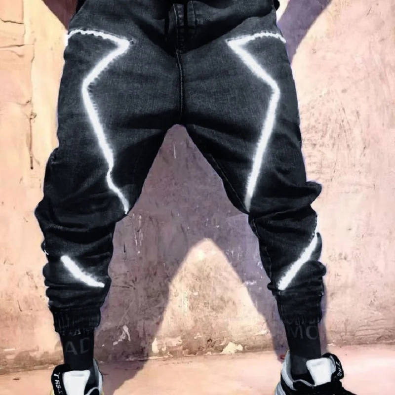 2021 New Male Hip-Hop Reflective Tooling Jeans Male Loose-Fitting Tide Brand High Street Casual Jeans Men
2021 New Male Hip-Hop Reflective Tooling Jeans Male Loose-Fitting Tide Brand High Street Casual Jeans Men