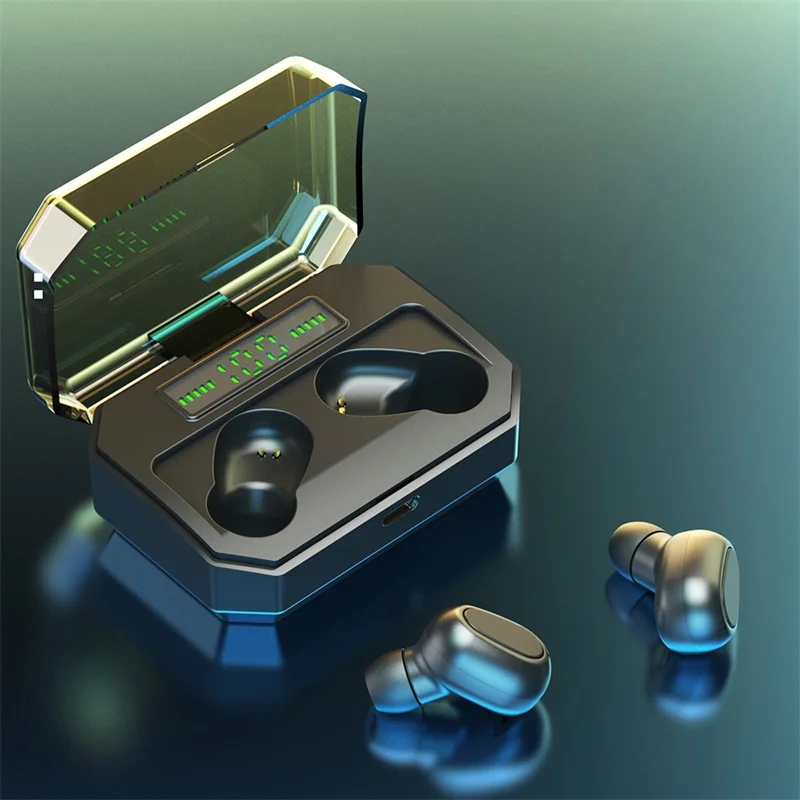 TWS Bluetooth 5.0 Earphones 3000mAh Charging Box Willkey Wireless Headphone Stereo Sports Waterproof Earbuds Headsets Microphone
TWS Bluetooth 5.0 Earphones 3000mAh Charging Box Willkey Wireless Headphone Stereo Sports Waterproof Earbuds Headsets Microphone