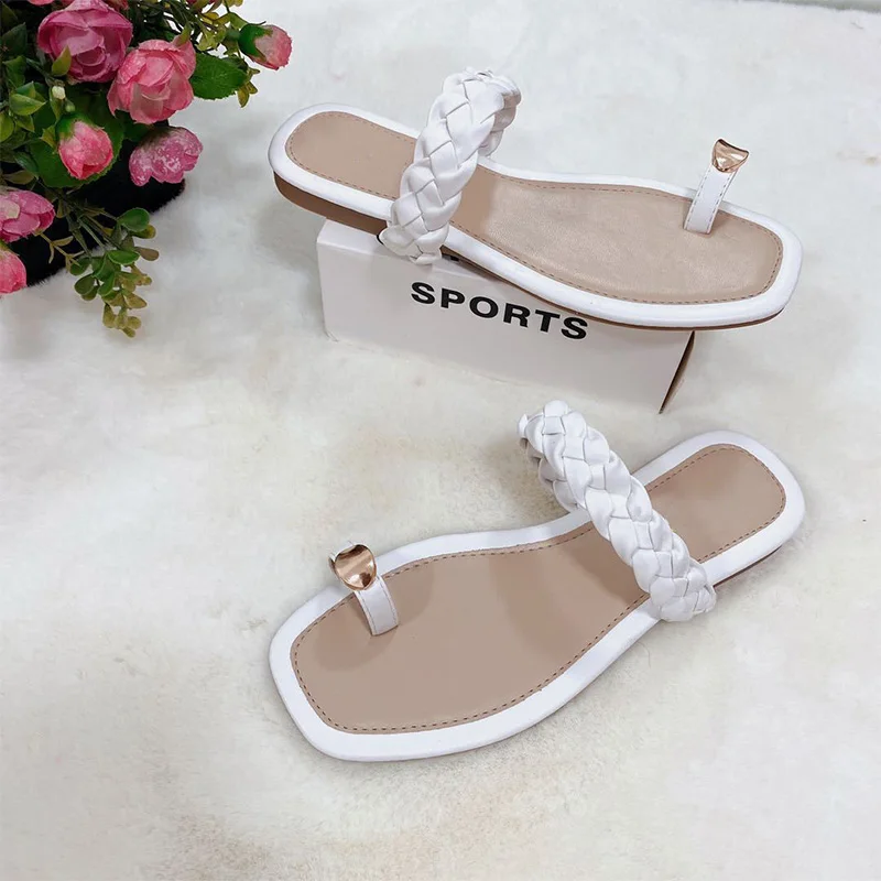 Women's Summer Slippers Ladies Square Toe Casual Flats Shoes Female Pu Leather Comfort Footwear Fashion Woman Sandals Waterproof
Women's Summer Slippers Ladies Square Toe Casual Flats Shoes Female Pu Leather Comfort Footwear Fashion Woman Sandals Waterproof