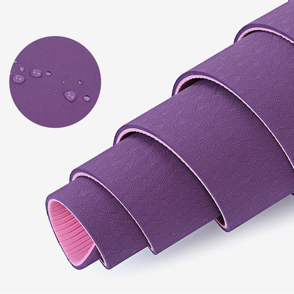 Non-Slip Double Color Yoga Mat TPE Eco Friendly Outdoor Sports Fitness Mat Yoga Mat Non Slip Esterilla Mats Tappeto Fitness
Non-Slip Double Color Yoga Mat TPE Eco Friendly Outdoor Sports Fitness Mat Yoga Mat Non Slip Esterilla Mats Tappeto Fitness