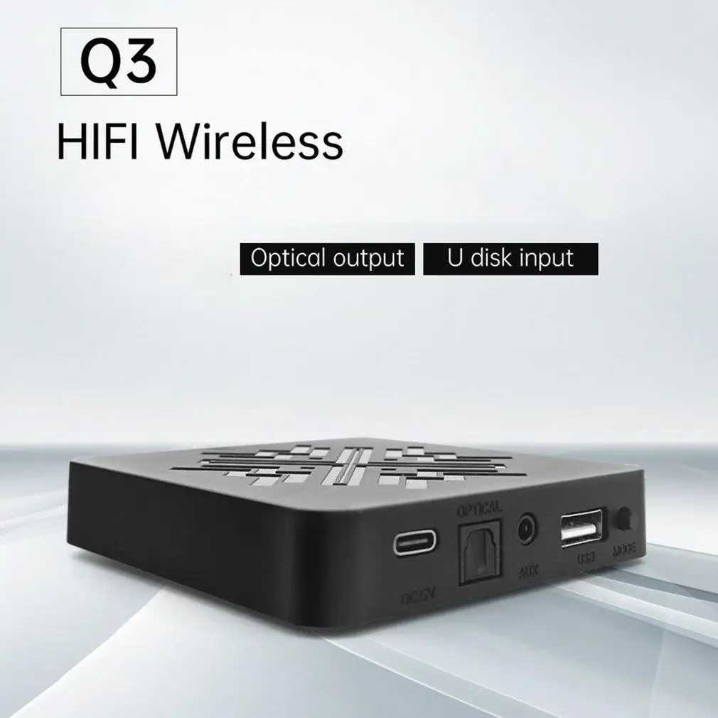 Audio Receiver Exquisite HiFi Wireless Digital Aux Support EQ Sound Effect With Dual Interface Audio Output
Audio Receiver Exquisite HiFi Wireless Digital Aux Support EQ Sound Effect With Dual Interface Audio Output