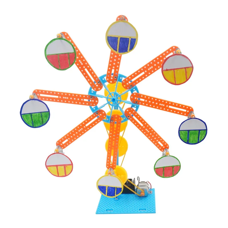 Small production and small invention manual 2019 dynamic carnival Ferris wheel fun to improve hands-on ability Ferris wheel
Small production and small invention manual 2019 dynamic carnival Ferris wheel fun to improve hands-on ability Ferris wheel