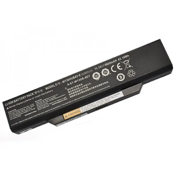 UGB genuine Replacement Clevo W130HUBAT-6 6-87-W130S-4D72 W255CEW 62.16Wh Battery
UGB genuine Replacement Clevo W130HUBAT-6 6-87-W130S-4D72 W255CEW 62.16Wh Battery