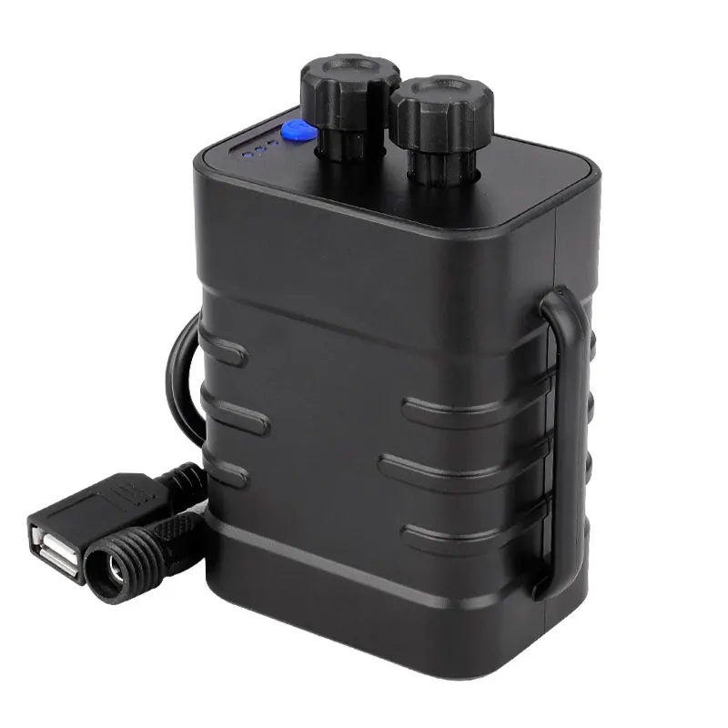 Deemount Bicycle Light Power Box 8.4V 5V Dual Voltage Output for 2/4/6 18650/26650 Batteries W/ Strap Optional 100-240V Adaptor
Deemount Bicycle Light Power Box 8.4V 5V Dual Voltage Output for 2/4/6 18650/26650 Batteries W/ Strap Optional 100-240V Adaptor