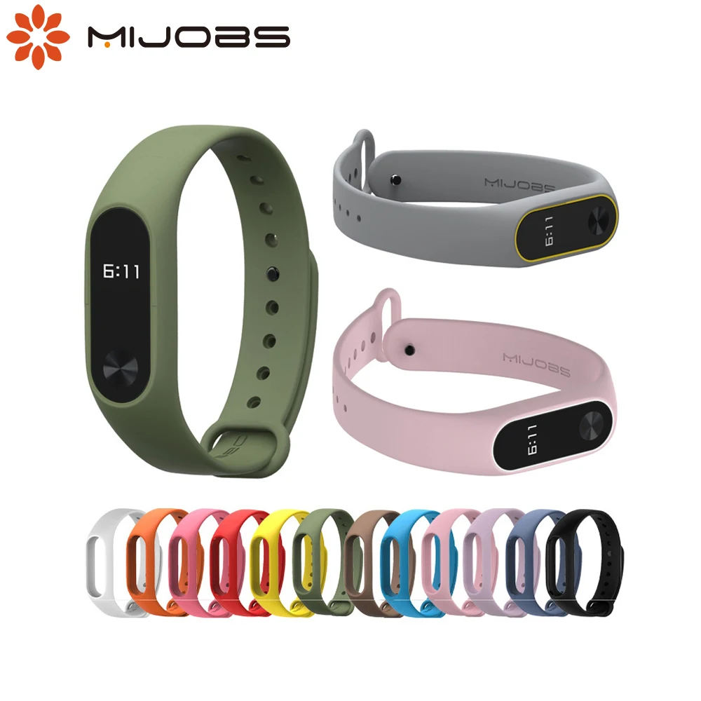 Для Mi Band 2 ремешок браслет на Miband Pulseira запястье Opaska для Xiaomi My браслеты силиконовые