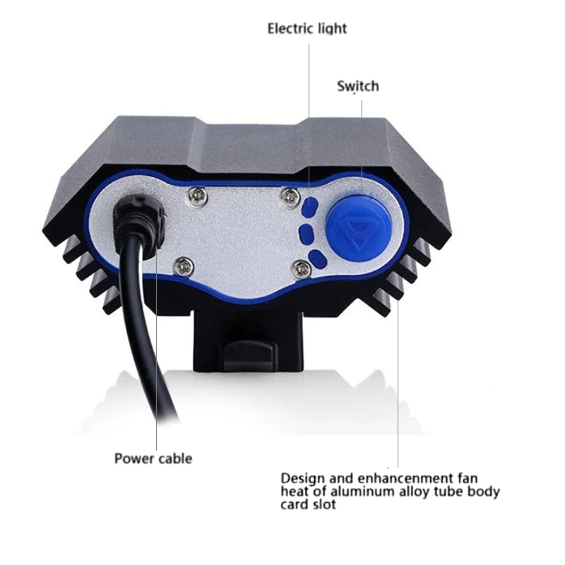 Waterproof Bike Light 3T6 LED Front Bicycle Headlight Safety Night Cycling Lamp USB Charging
Waterproof Bike Light 3T6 LED Front Bicycle Headlight Safety Night Cycling Lamp USB Charging