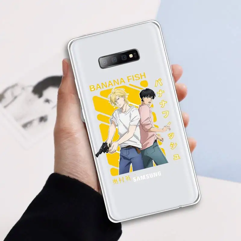 Japan Anime Banana Fish Anime Phone Case Transparent For Samsung Galaxy S A 5 7 8 9 2015 20 edge plus 10 e lite 2019
Japan Anime Banana Fish Anime Phone Case Transparent For Samsung Galaxy S A 5 7 8 9 2015 20 edge plus 10 e lite 2019