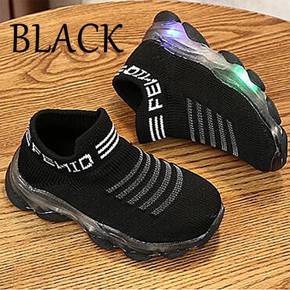 Kids Sneakers Children Baby Girls Boys Letter Mesh Led Luminous Shoes Boys Girls Sport Running Shoes Baby Flashing Lights
Kids Sneakers Children Baby Girls Boys Letter Mesh Led Luminous Shoes Boys Girls Sport Running Shoes Baby Flashing Lights