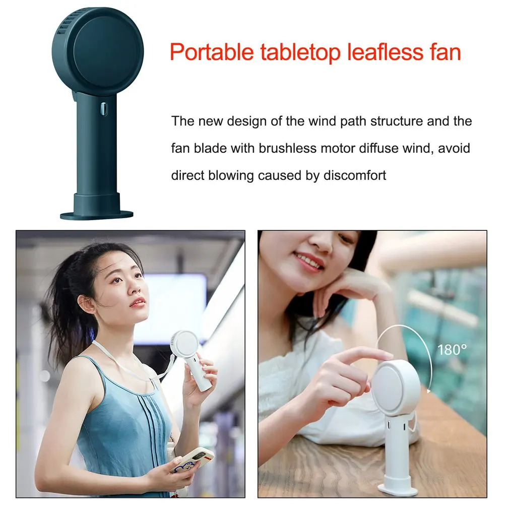 New Handheld Mini Fan USB Desk Fan Personal Portable Leafless Table Fan USB Rechargeable Cooling Fan For Travel Office Household
New Handheld Mini Fan USB Desk Fan Personal Portable Leafless Table Fan USB Rechargeable Cooling Fan For Travel Office Household
