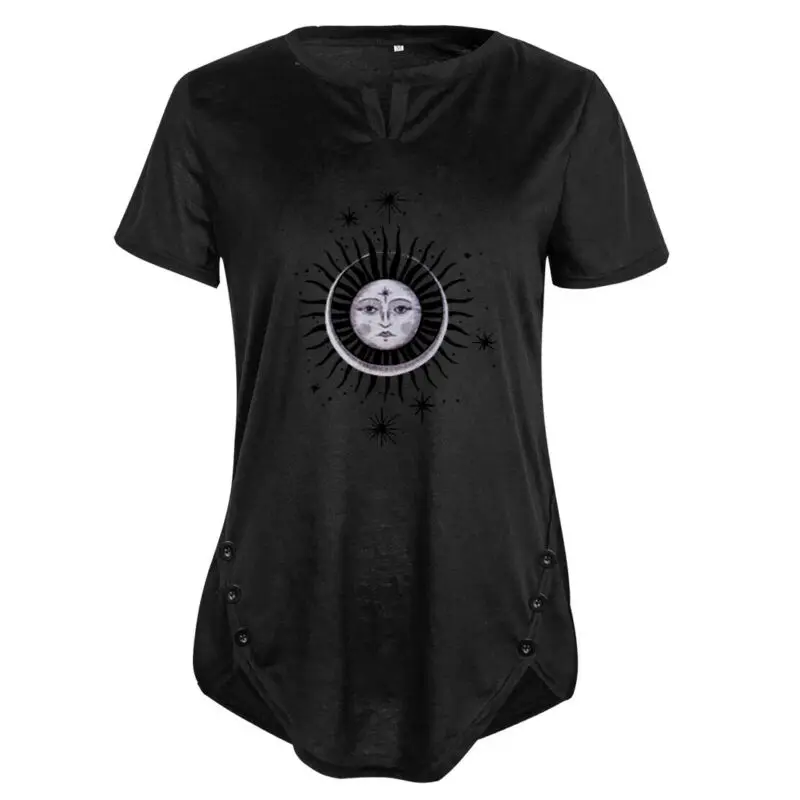 Women Summer V-Neck Boho Gypsy Sun Floral T-Shirt Blouse Casual Tunic Shirt Top
Women Summer V-Neck Boho Gypsy Sun Floral T-Shirt Blouse Casual Tunic Shirt Top