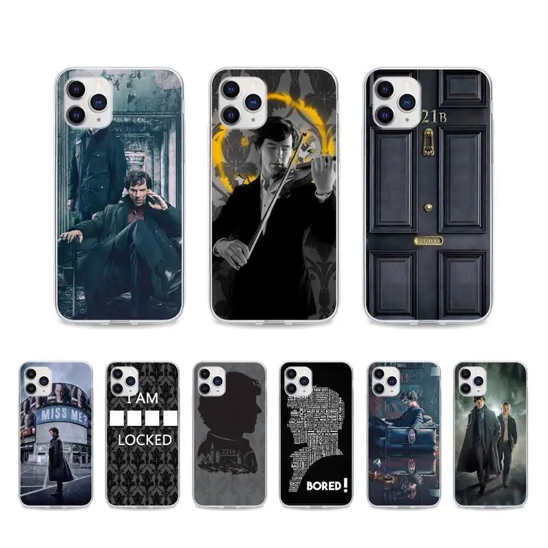 Sherlock Benedict Phone Case For IPhone 13 Mini 12 11 Pro Max Xs Xr X 8 7 Plus Se 2020 Transparent Funda
Sherlock Benedict Phone Case For IPhone 13 Mini 12 11 Pro Max Xs Xr X 8 7 Plus Se 2020 Transparent Funda