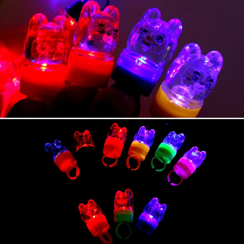 100 Pcs/Set LED Finger Lights Flashing Light up Atmosphere Lamps Toys Christmas Wedding Celebration Festival Party Favors Glow
100 Pcs/Set LED Finger Lights Flashing Light up Atmosphere Lamps Toys Christmas Wedding Celebration Festival Party Favors Glow