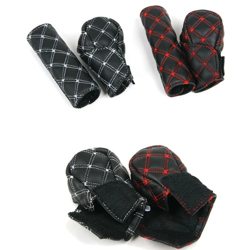 Fashion Grid Leather Gear Shift Knob Cover Handbrake Cover Car Interior Accessories Decorative Handbrake and Shifter Knob Case
Fashion Grid Leather Gear Shift Knob Cover Handbrake Cover Car Interior Accessories Decorative Handbrake and Shifter Knob Case