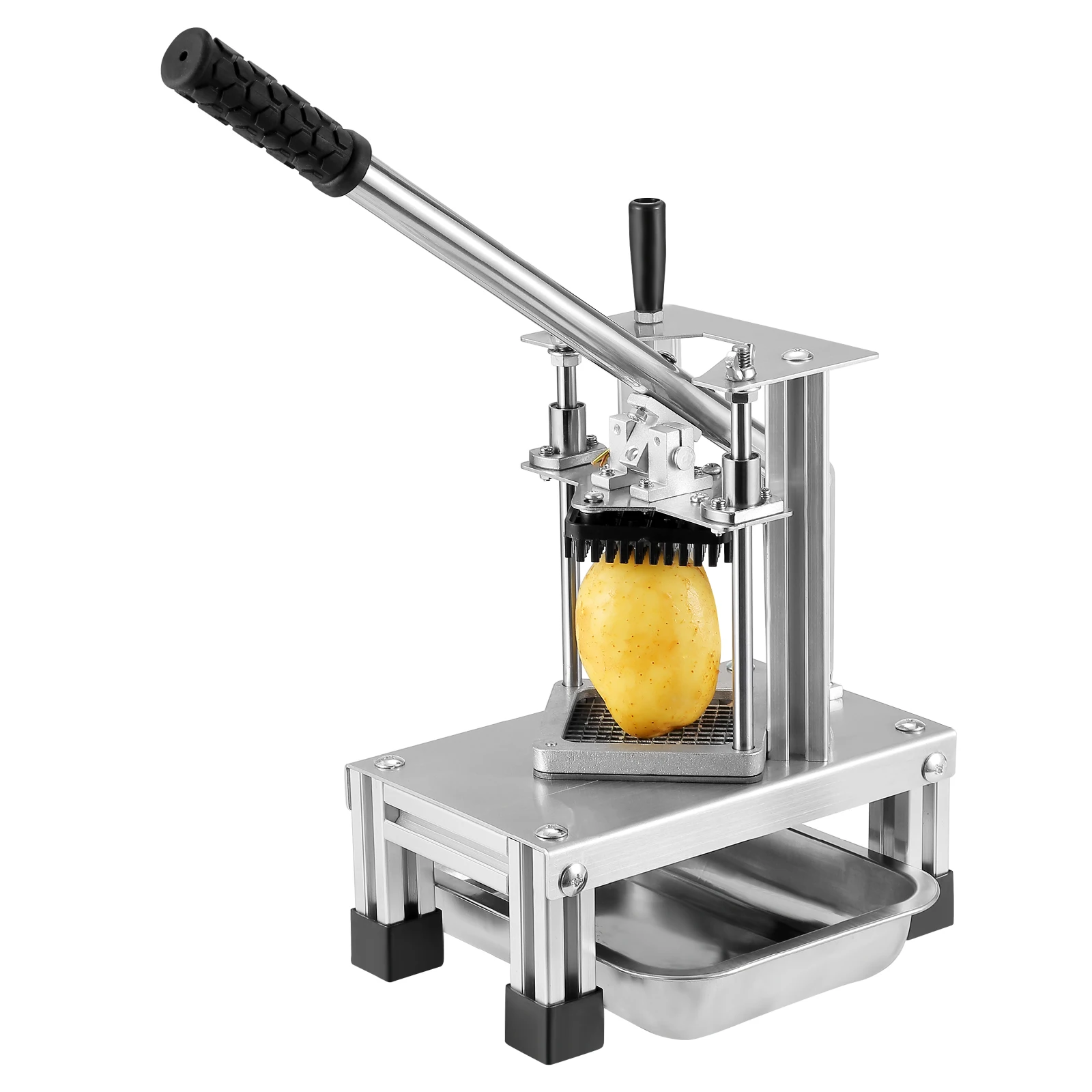 Manual Chips Cutter Commercial Vegetable Cutter With 3 Stainless Steel Blades Potato Strips Slicer Fruit Potato Fryer Cutter
Manual Chips Cutter Commercial Vegetable Cutter With 3 Stainless Steel Blades Potato Strips Slicer Fruit Potato Fryer Cutter