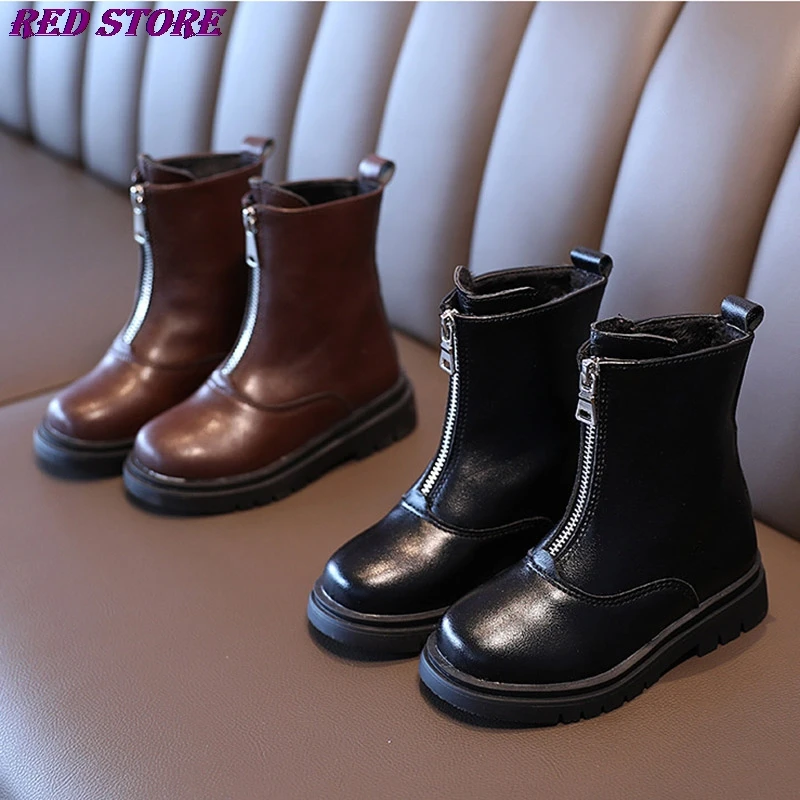 Teenage Boots 2020 Winter Kids Boots With r Platform Shoes Plush Warm Girls Ankle Boot Black Brown Anti-Slippery Snow shoes
Teenage Boots 2020 Winter Kids Boots With r Platform Shoes Plush Warm Girls Ankle Boot Black Brown Anti-Slippery Snow shoes