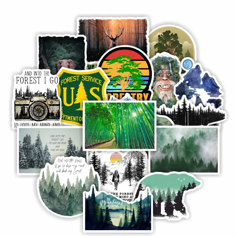 10/50Pcs Outdoor Natural Forest Series Breathing Air Stickers Pack Travel Beautiful Scenery Decal Sticker Phone Laptop Guitar
10/50Pcs Outdoor Natural Forest Series Breathing Air Stickers Pack Travel Beautiful Scenery Decal Sticker Phone Laptop Guitar