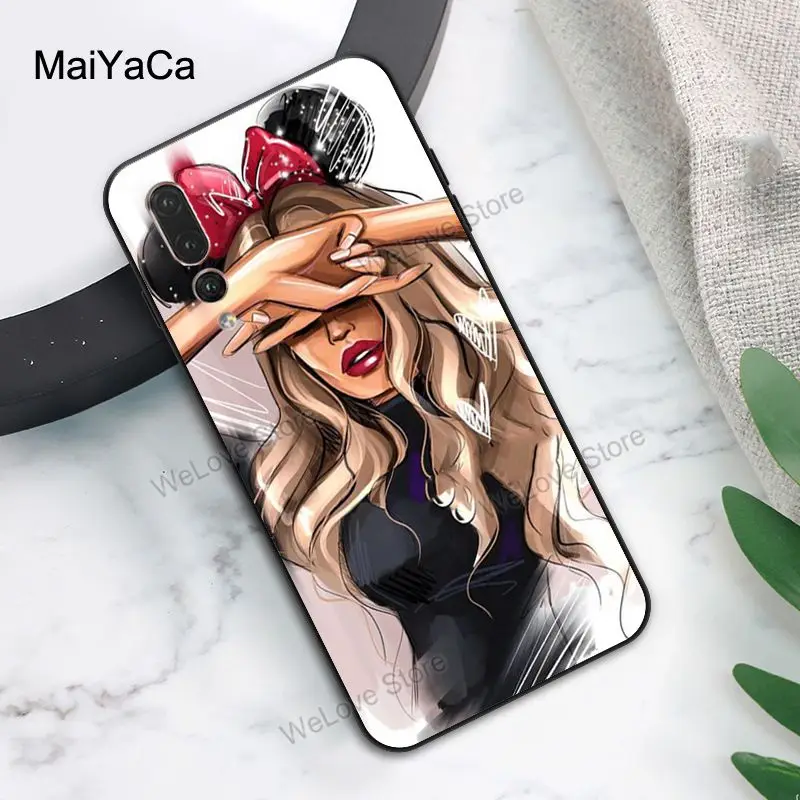 Чехол MaiYaCa для девочек с рисунками лучших друзей Forever Art чехол Huawei P Smart 2019 Z P10 P20 Lite