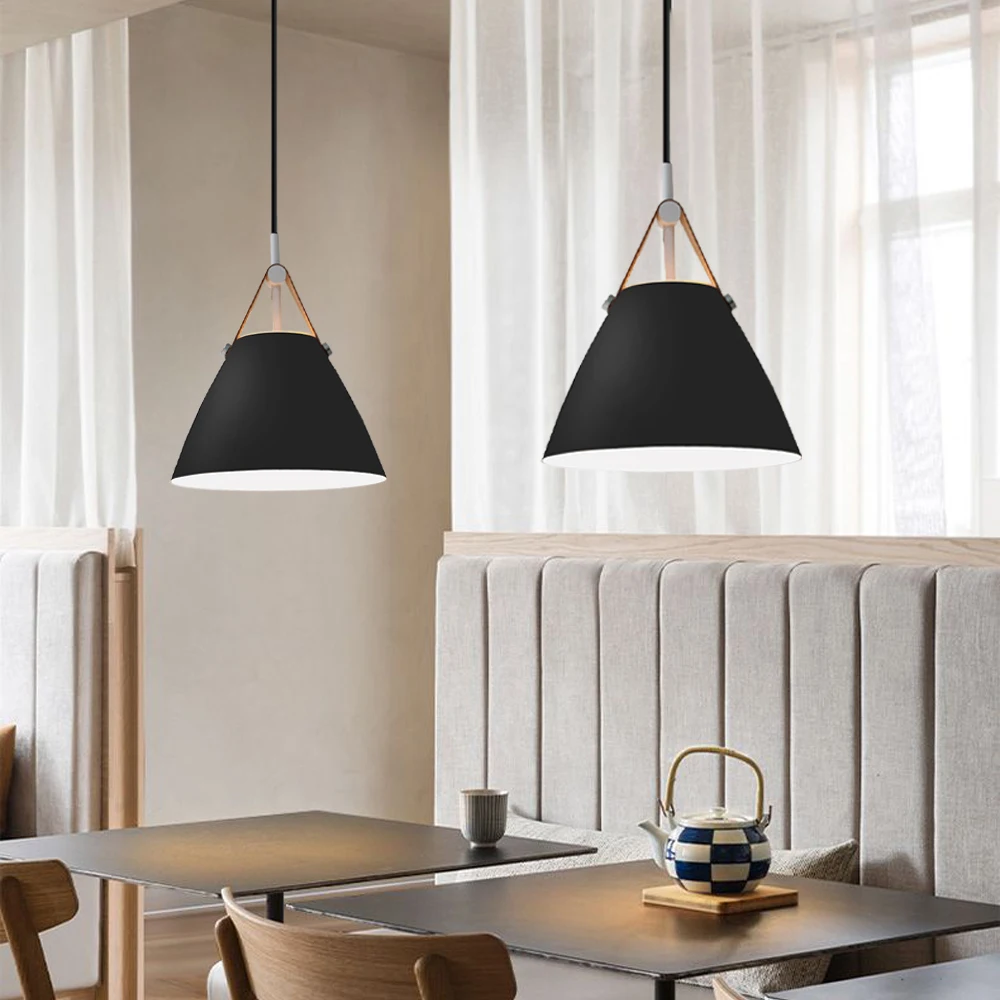 Modern LED Pendant Lamp Nordic Industrial Lampshade Hanging Lights Lighting Fixtures for Home Living Room Kitchen Bedroom Decor
Modern LED Pendant Lamp Nordic Industrial Lampshade Hanging Lights Lighting Fixtures for Home Living Room Kitchen Bedroom Decor