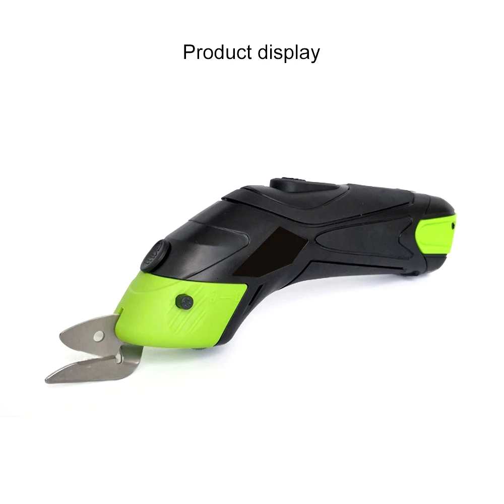 3.6V Electric Scissors Cordless Lithium Battery Fabric Leather Cloth Cutting Sewing Scissor Rechargeable Handheld Cutter Tool
3.6V Electric Scissors Cordless Lithium Battery Fabric Leather Cloth Cutting Sewing Scissor Rechargeable Handheld Cutter Tool