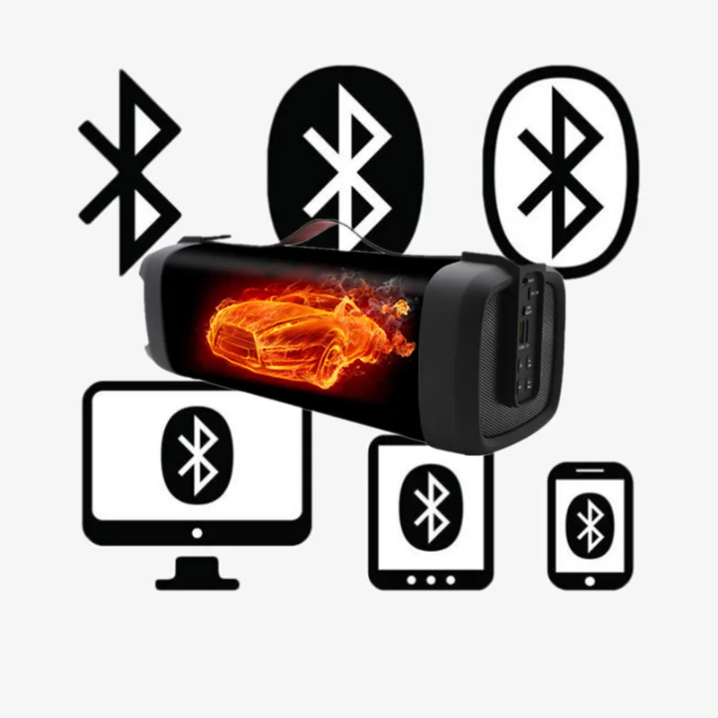 Column Portable Bluetooth Mini Speaker with FM Radio Waterproof Subwoofer Wireless Loundpeakers &Phone Holder
Column Portable Bluetooth Mini Speaker with FM Radio Waterproof Subwoofer Wireless Loundpeakers &Phone Holder