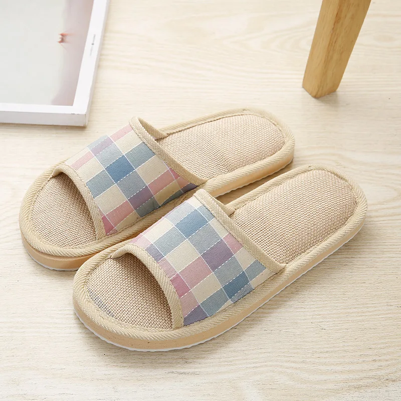 Women Home Slippers Indoor Floor Soft Couple Linen Slipper Spring Autumn Lightweight Unisex Bedroom Shoes Ladies Flax Flip Flops
Women Home Slippers Indoor Floor Soft Couple Linen Slipper Spring Autumn Lightweight Unisex Bedroom Shoes Ladies Flax Flip Flops