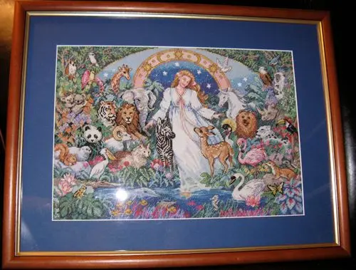 MM cross stitch kits Counted Cross Stitch Kit Mother Earth Human Girl Animals Paradise Haven Joy to the World Angel dim 03797
MM cross stitch kits Counted Cross Stitch Kit Mother Earth Human Girl Animals Paradise Haven Joy to the World Angel dim 03797